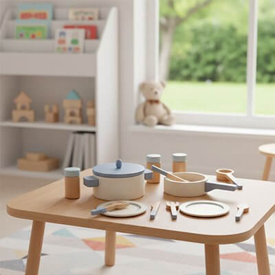 Dinette en bois