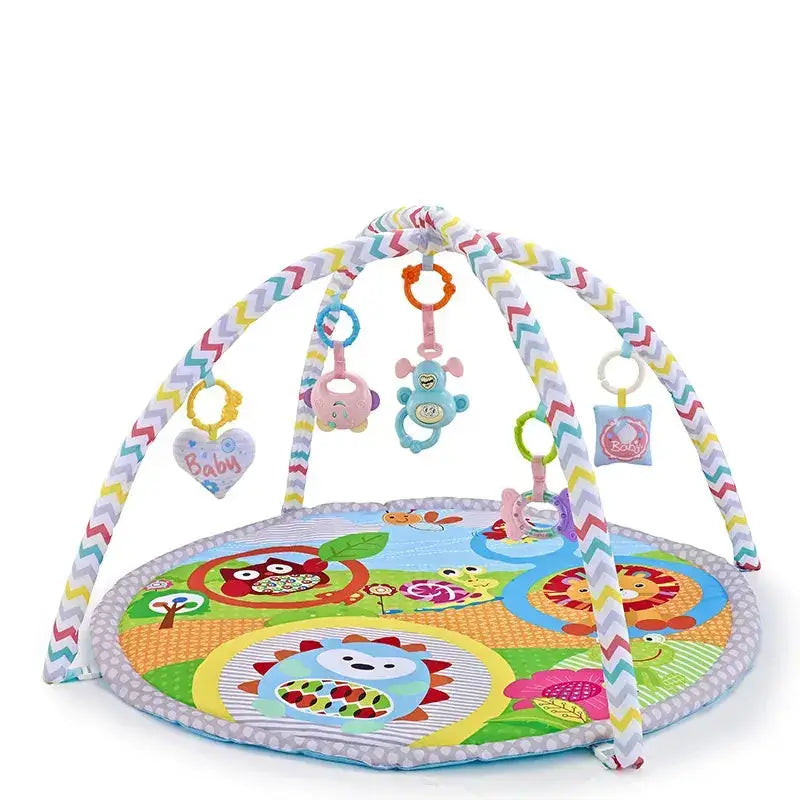Tapis d'éveil avec jouets sensoriel - Monde à maman