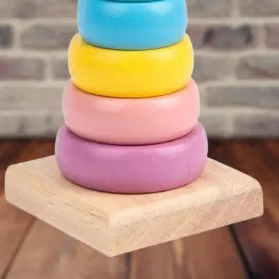 Jouet en Bois - WoodenToys™ - Tour Macaron - Monde à maman