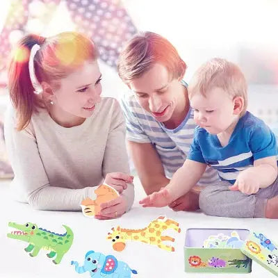 Puzzle Montessori Sauvage- BabyPuzzle™ - Sauvage - Monde à maman