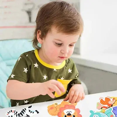 Puzzle Montessori Sauvage- BabyPuzzle™ - Sauvage - Monde à maman