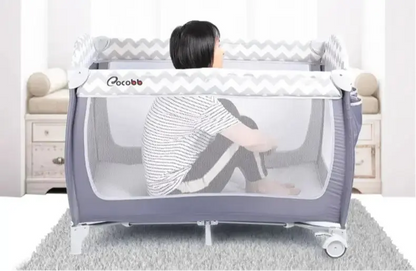 Parc pliable pour bébé - Monde à maman