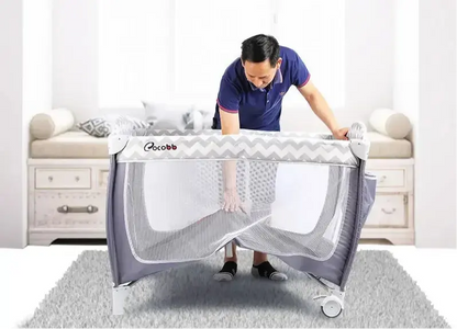 Parc pliable pour bébé - Monde à maman
