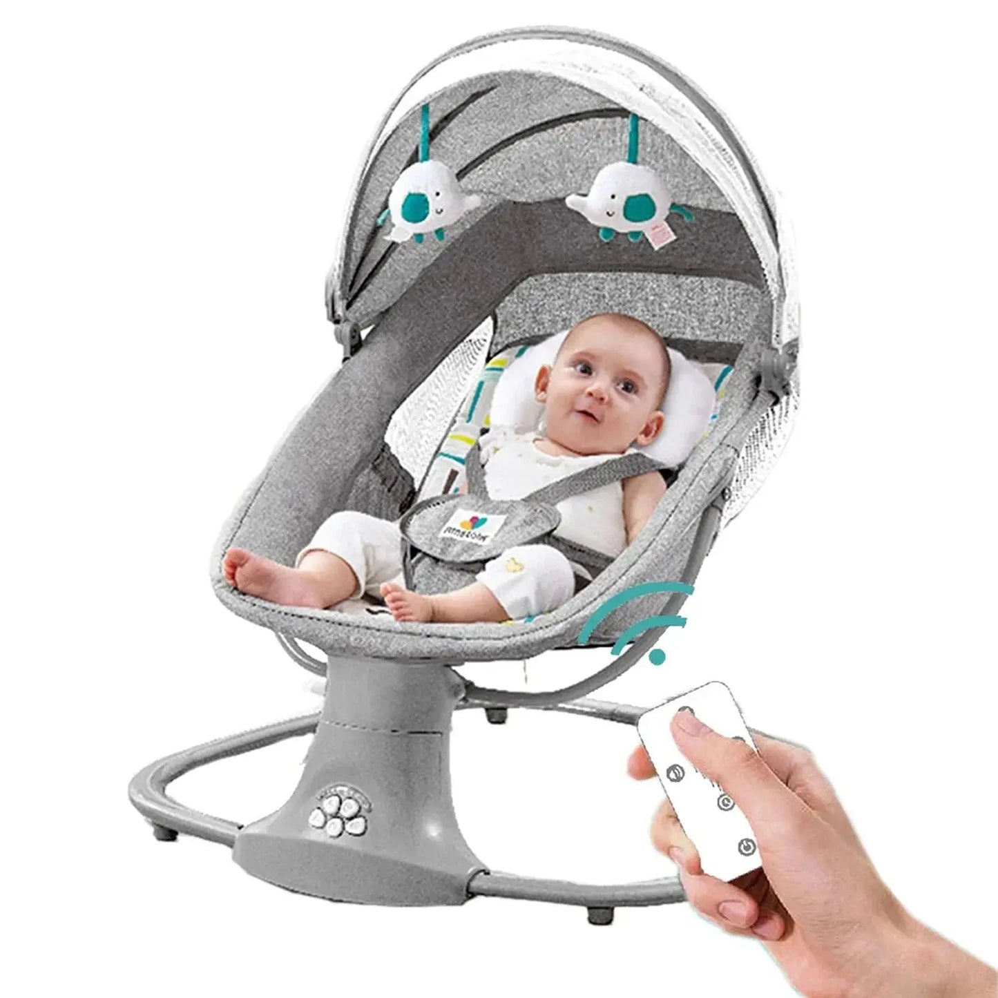 Balançoire électrique pour bébé - Monde à maman