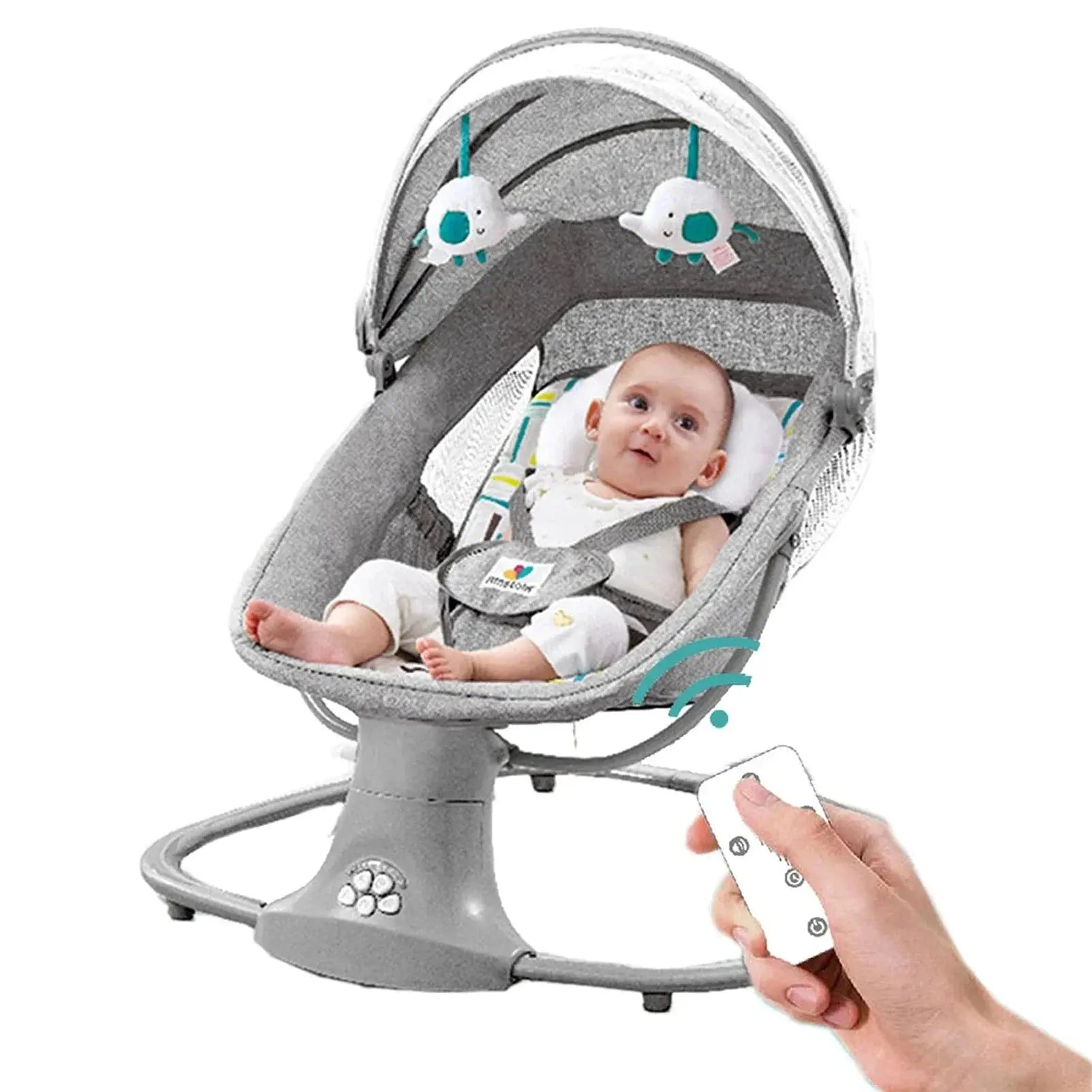 Balançoire électrique pour bébé - Monde à maman