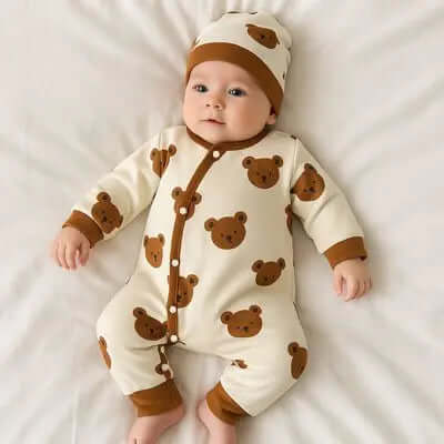 Barboteuse Bébé Confortable | DoudouCâlins Monde à maman