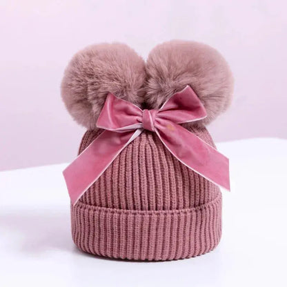 Bonnet à pompons - Monde à maman