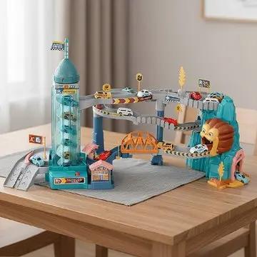 Circuit voiture enfant - Monde à maman