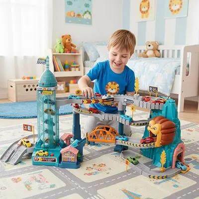 circuit voiture pour enfant - Monde à maman