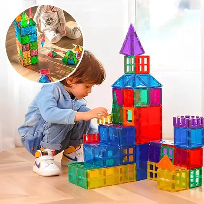 Construction magnétique - Monde à maman