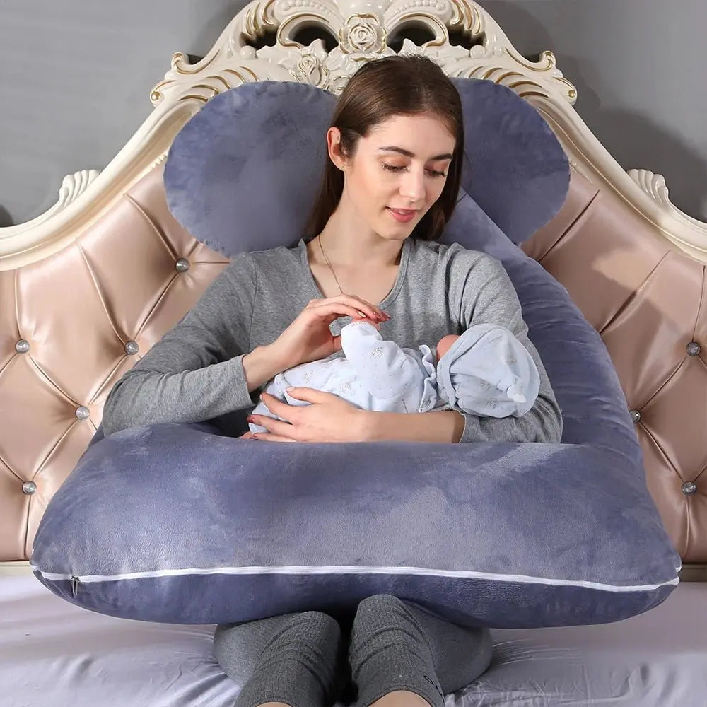 Oreiller de grossesse - 130*70cm - Monde à maman