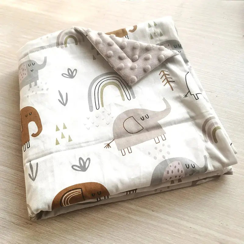 Couverture pour bébé - Monde à maman