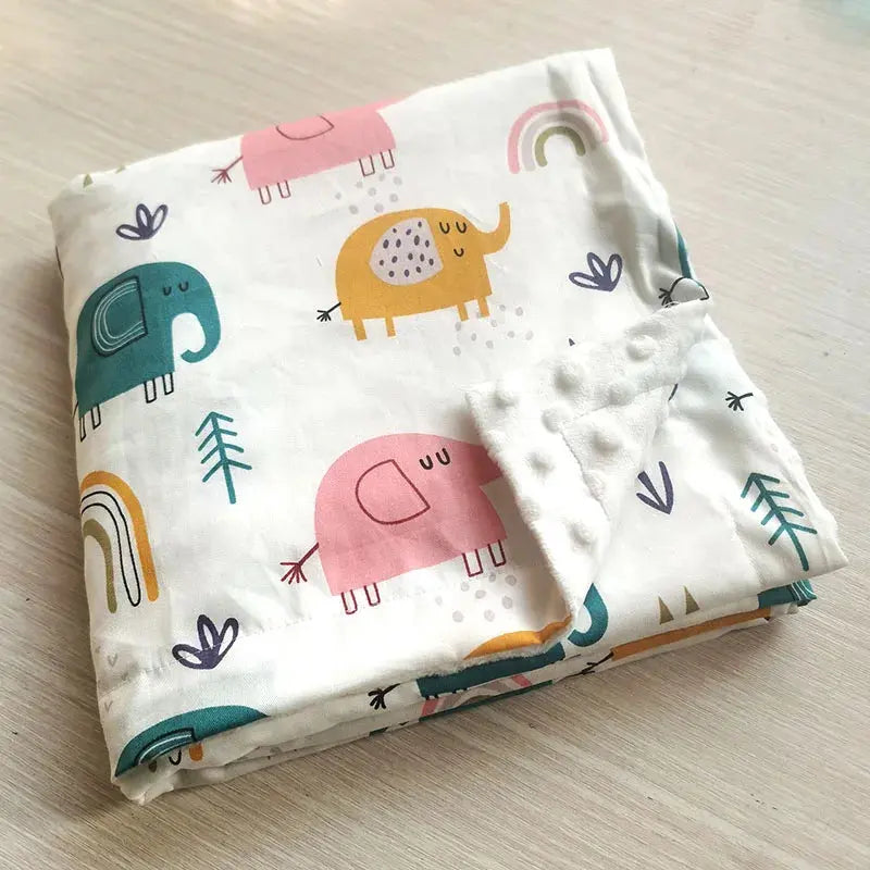 Couverture pour bébé - Monde à maman