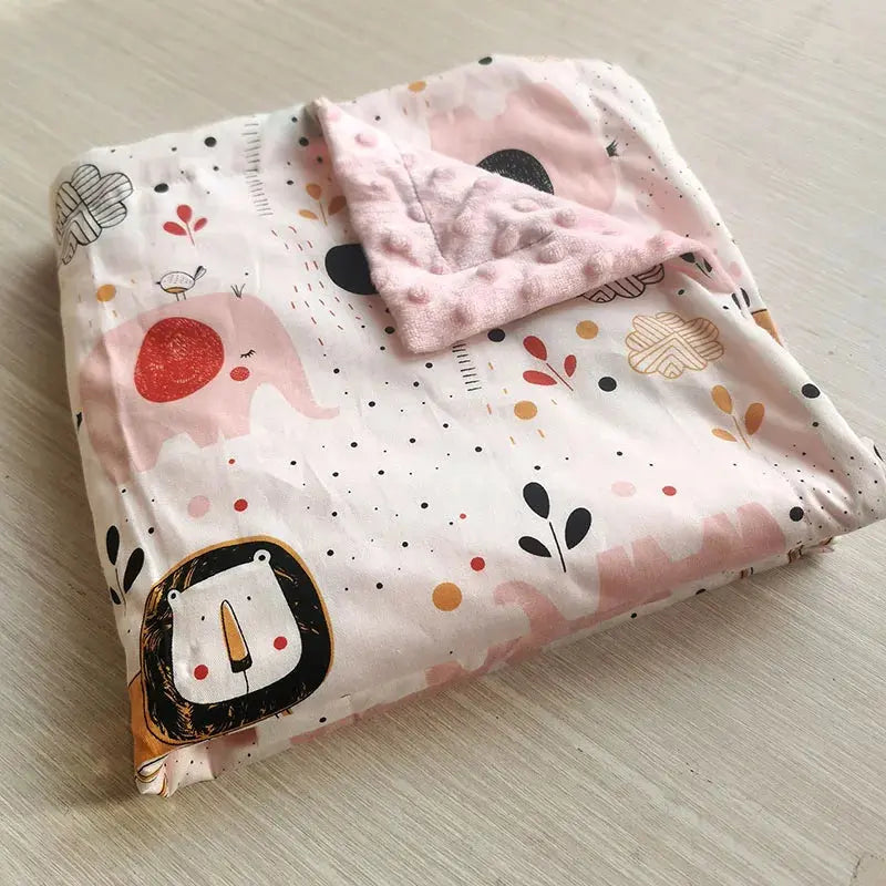 Couverture pour bébé - Monde à maman