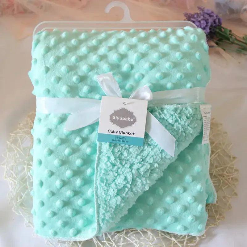 Couverture pour bébé - Monde à maman