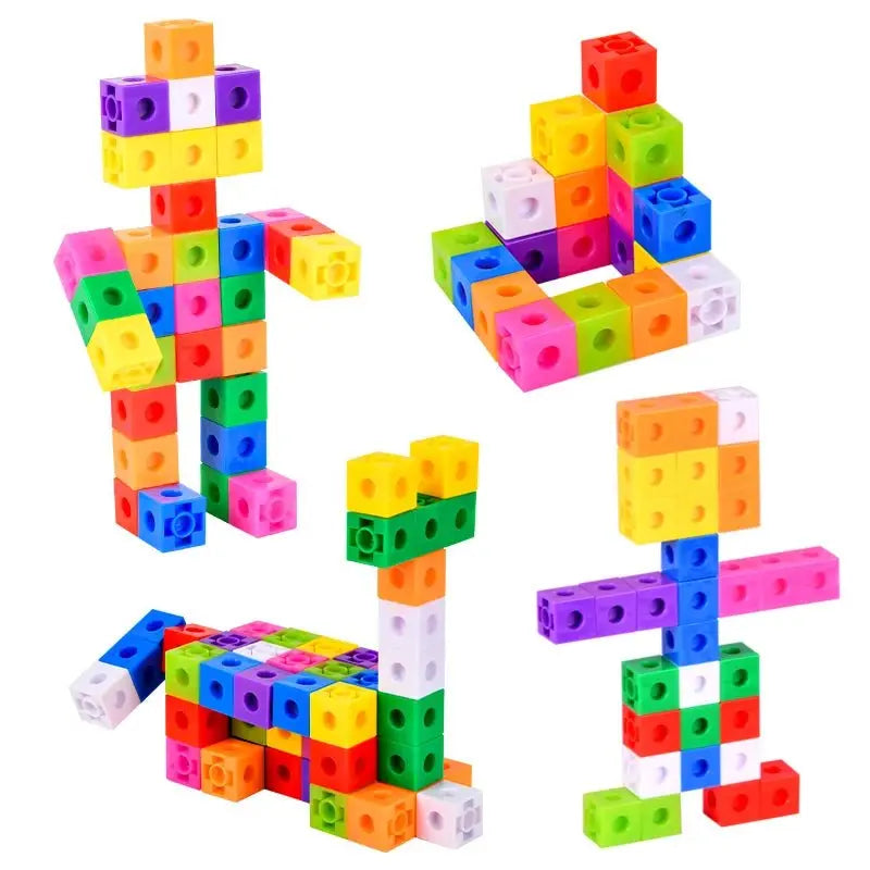 Cube de construction - Monde à maman