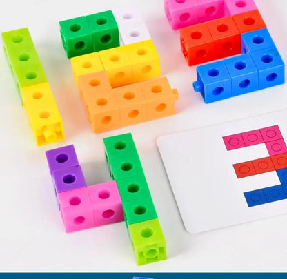 Cube de construction - Monde à maman