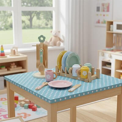 Dinette en bois