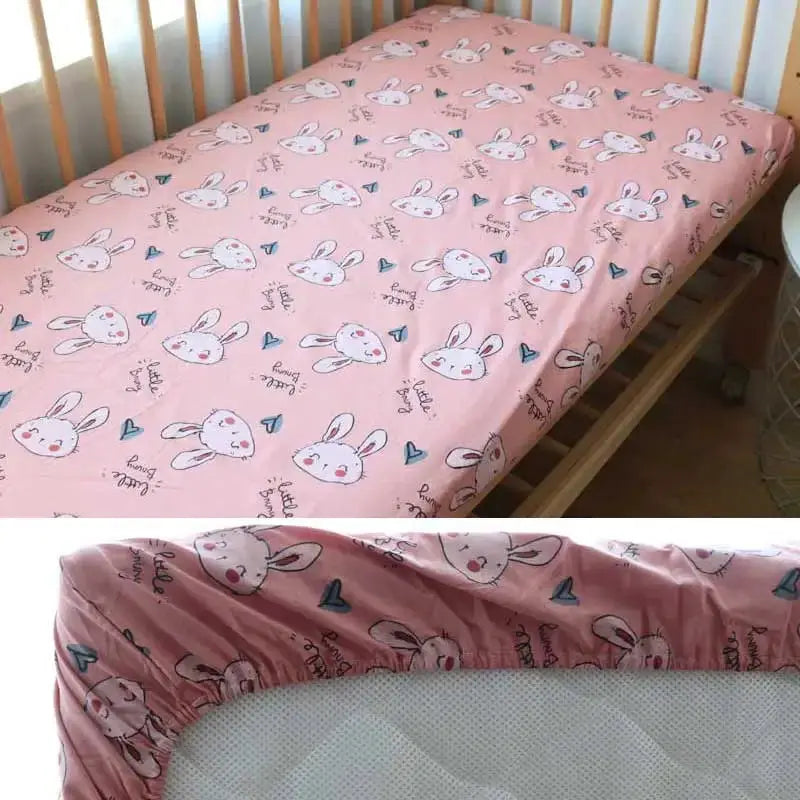 Drap contour pour lit bébé - Monde à maman