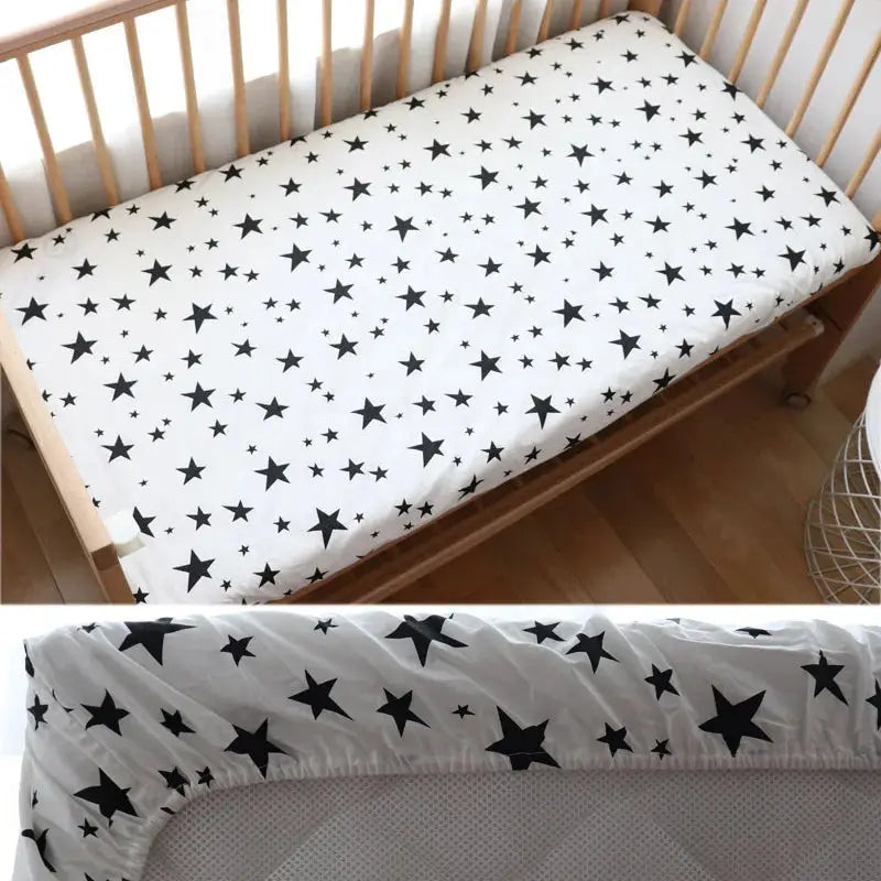 Drap contour pour lit bébé - Monde à maman