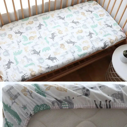 Drap contour pour lit bébé - Monde à maman