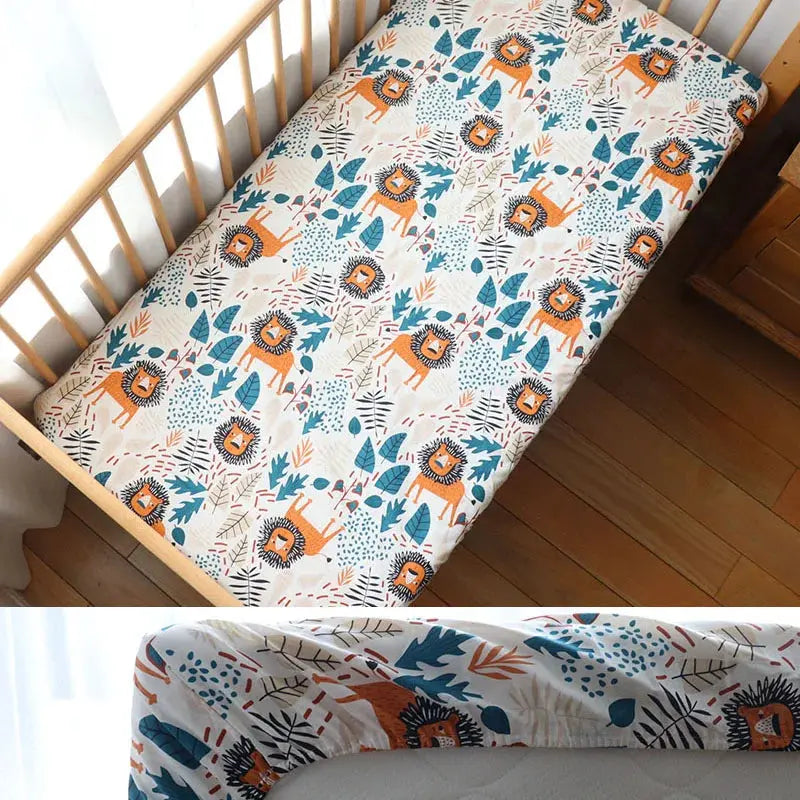 Drap contour pour lit bébé - Monde à maman