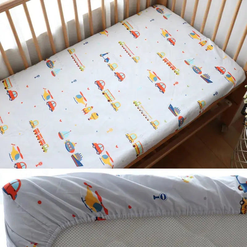 Drap contour pour lit bébé - Monde à maman