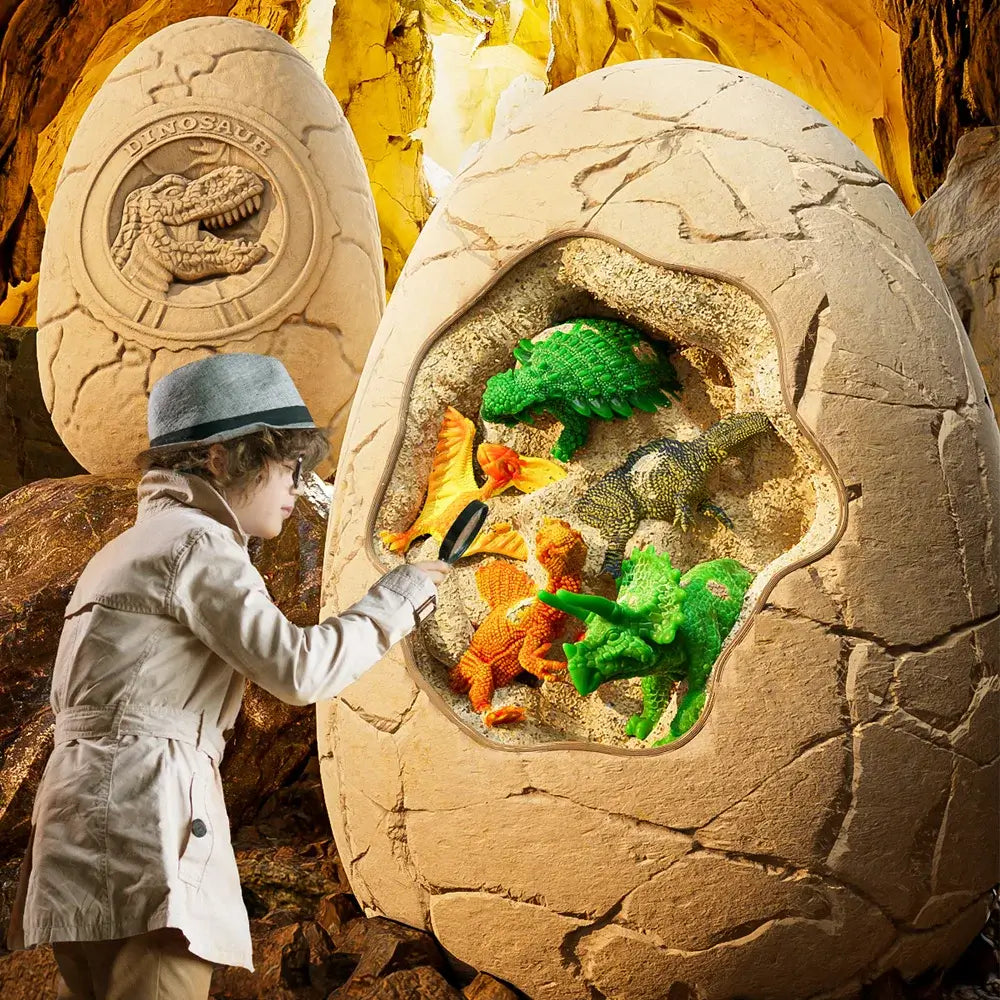Kit d'excavation de fossiles dinosaures | Paléo Explorer
