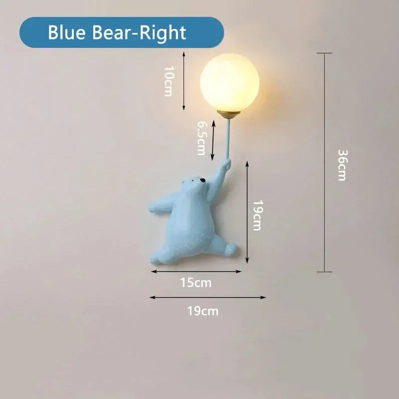 Lampe murale pour chambre de bébé - Monde à maman