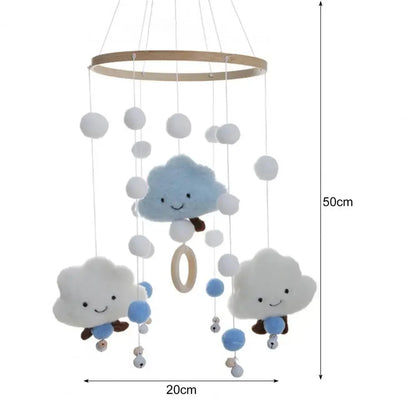 Mobile de lit de bébé - Monde à maman