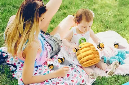 Peluche ruche magique tissu doux pour bébé – Monde à maman