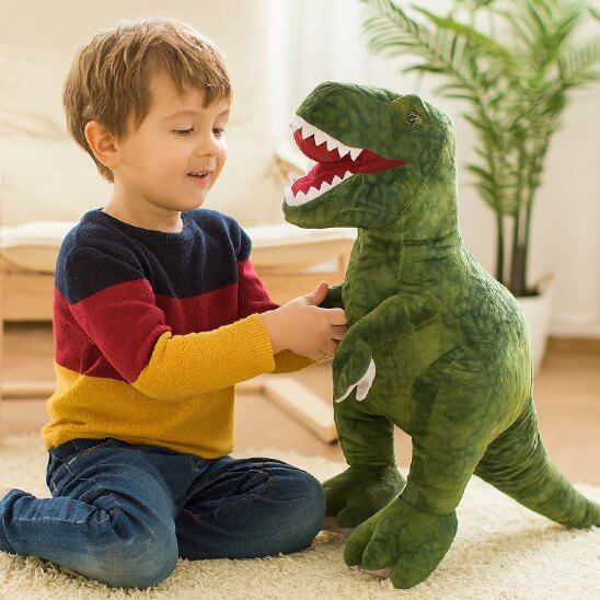 Peluche dinosaure pour garçon - Monde à maman