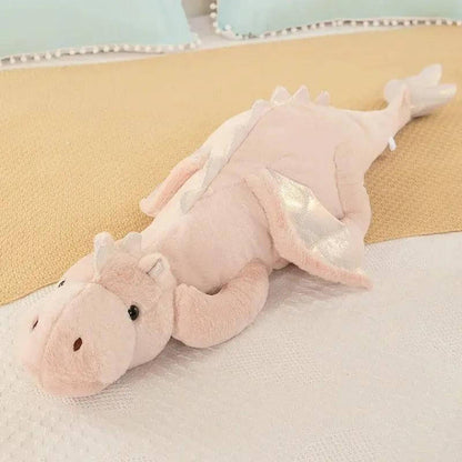 Peluche dragon rose - Monde à maman