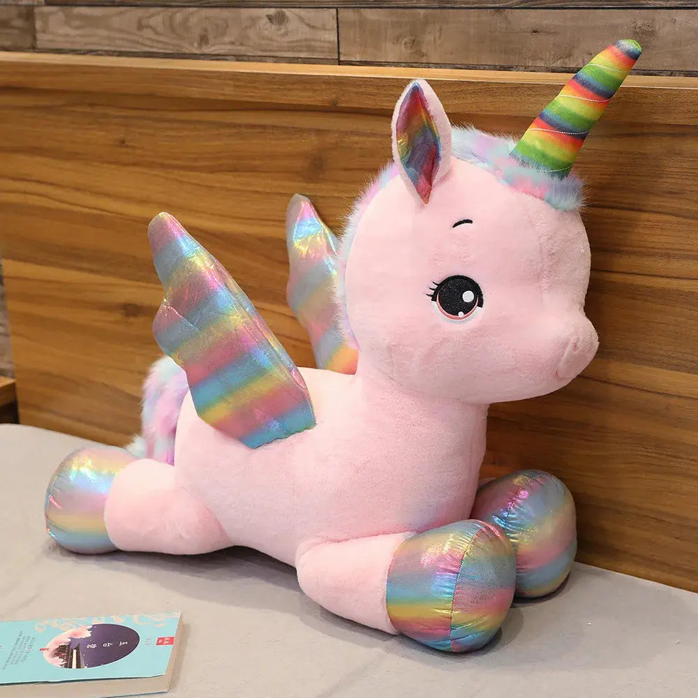 Peluche licorne compagnon de sommeil enfant – Monde à maman