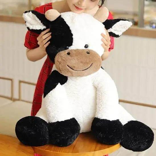 Peluche vache - Monde à maman