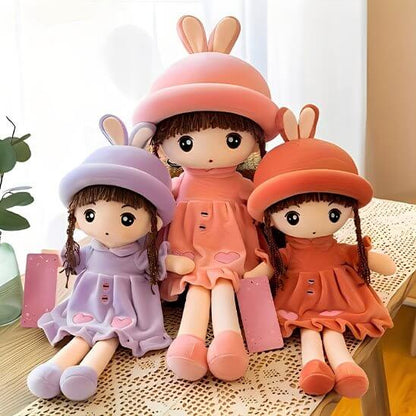 Poupée chiffon bio jouet fille 0-3 ans sécurisé – Monde à maman