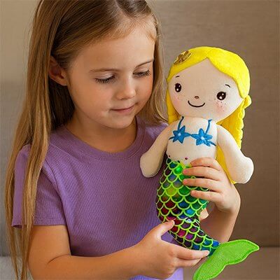 Poupée de chiffon sirène pour fillette - Monde à maman