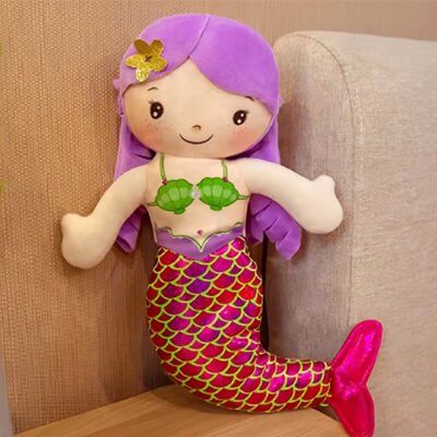 Poupée de chiffon sirène jouet fille 2-6 ans – Monde à maman