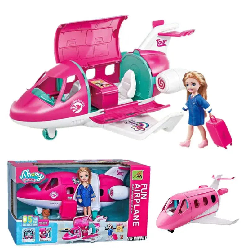Avion de poupée pour fille - Monde à maman