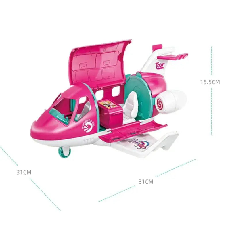 Avion de poupée pour fille - Monde à maman