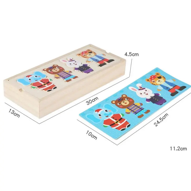 Puzzle - Animaux - Monde à maman