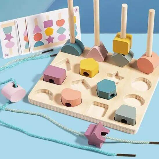 Puzzle bebe | Éducatif Coloré - Monde à maman