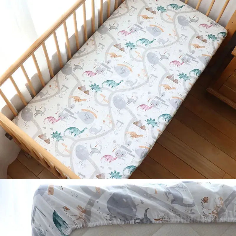 Drap contour pour lit bébé - Monde à maman
