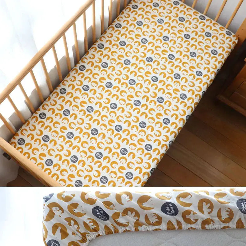 Drap contour pour lit bébé - Monde à maman