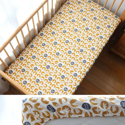 Drap contour pour lit bébé - Monde à maman