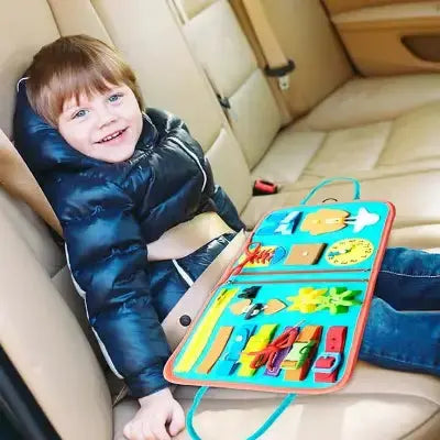 Tableau d'Activité Montessori - MontessoriBoard™ - Planète - Monde à maman