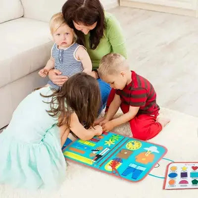 Tableau d'Activité Montessori - MontessoriBoard™ - Planète - Monde à maman