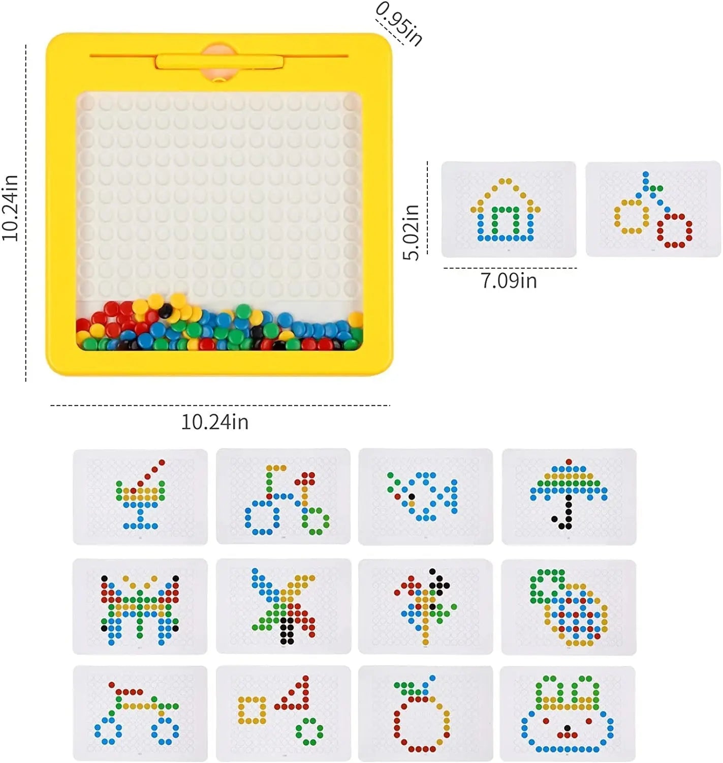 Tablette à dessin magnétique - MontessoriToys™ - Monde à maman
