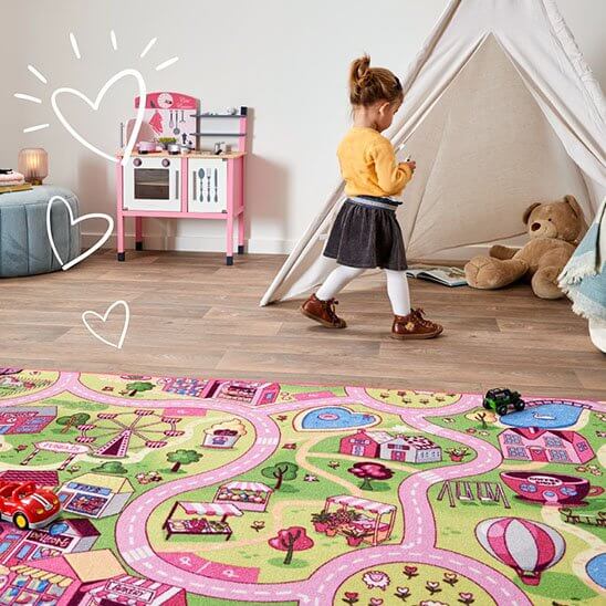 Tapis circuit voiture 