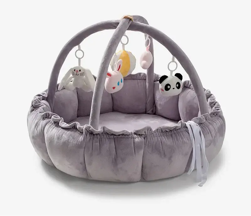 Tapis d'éveil SensoriBaby détail matière douce – Monde à maman